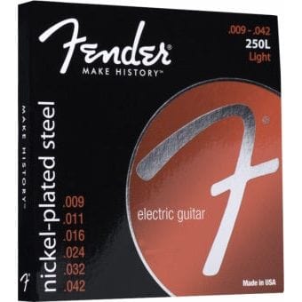 FENDER Home Page 250L NPS BALL END 9-42 ELECTRIC STRINGS SET - Byron Music