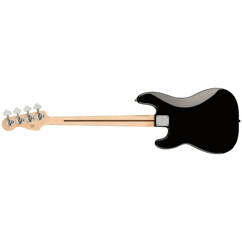 Squier Home Page Affinity Series Precision Bass PJ Maple Fingerboard Black Pickguard Black - Byron Music