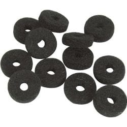 Fender Home Page Black Strap Button Felt Washers 12 - Byron Music