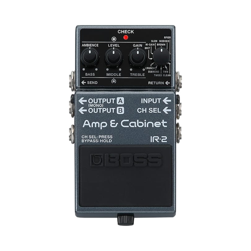 BOSS Home Page BOSS IR-2 Amp &amp; Cabinet Compact Pedal - Byron Music