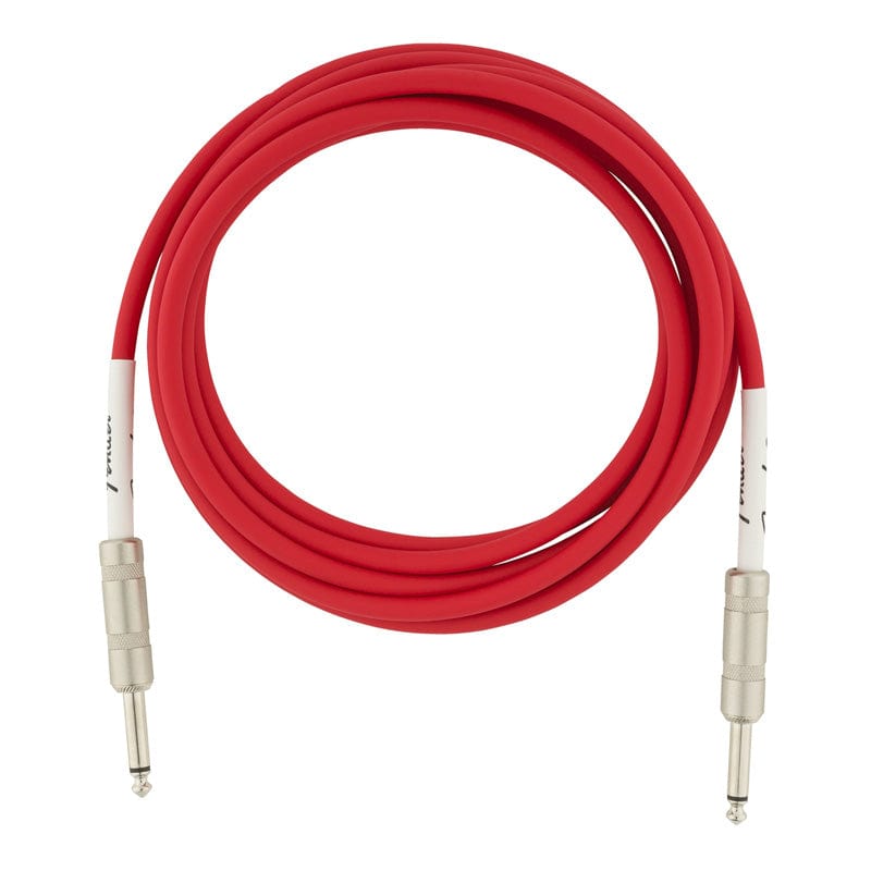 Fender Guitar Accessories Fender Original Series Cable Fiesta Red - 10ft - Byron Music