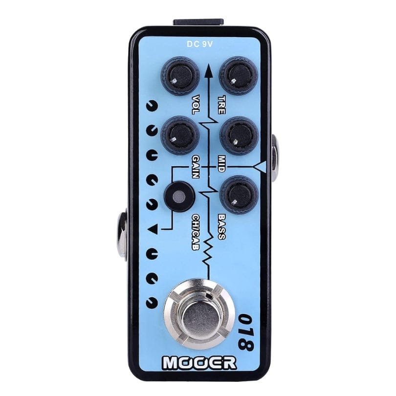 MOOER Home Page Mooer Custom 100 Micro Preamp Pedal MEP-PA18 - Byron Music