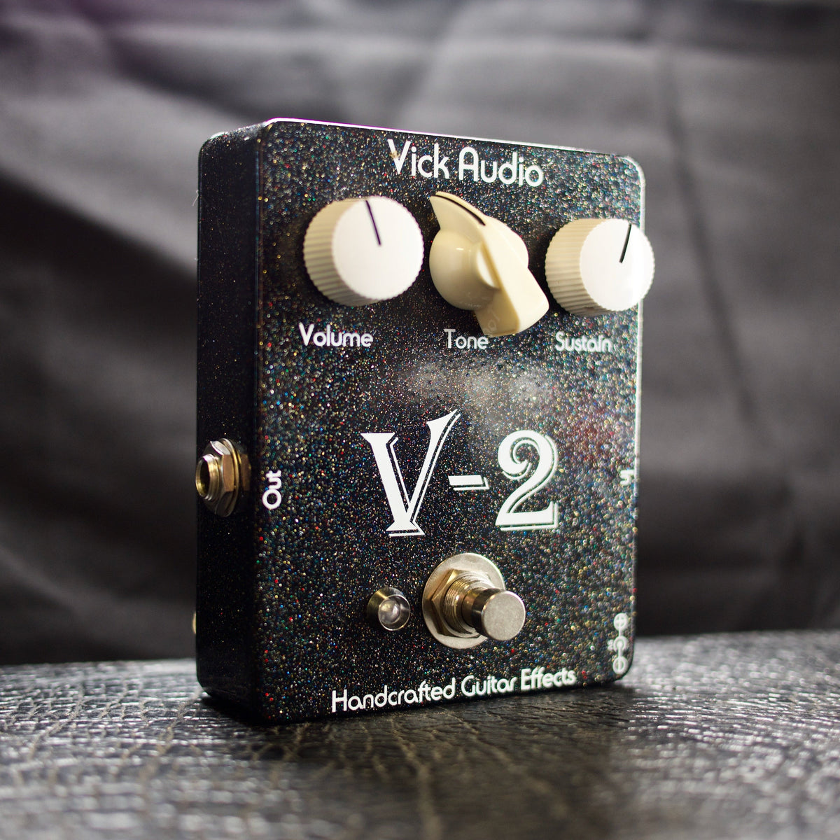 Byron Music Home Page Preloved - Vick Audio V2 Distortion Pedal Guitar Effect - Byron Music