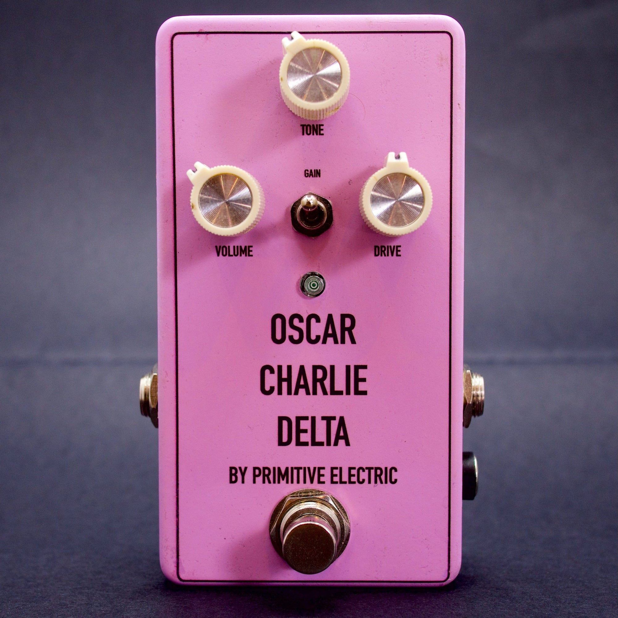 PRIMITIVE ELECTRIC Home Page Primitive Electric OSCAR CHARLIE DELTA Drive Guitar Effect Pedal - Byron Music