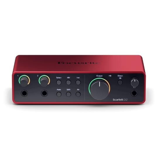 Focusrite Home Page Scarlett 2i2 4th Gen Audio Interface - Byron Music