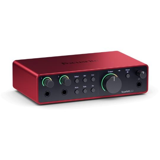 Focusrite Home Page Scarlett 2i2 4th Gen Audio Interface - Byron Music