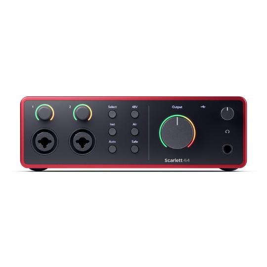 Focusrite Home Page Scarlett 4i4 4th Gen Audio Interface - Byron Music