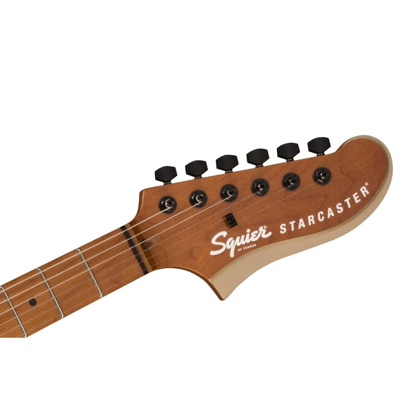 Squier Home Page Squier Contemporary Active Starcaster Roasted Maple Fingerboard Shoreline Gold - Byron Music