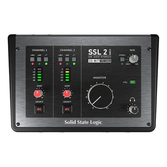 SSL Home Page SSL2 MKII Audio Interface - Byron Music