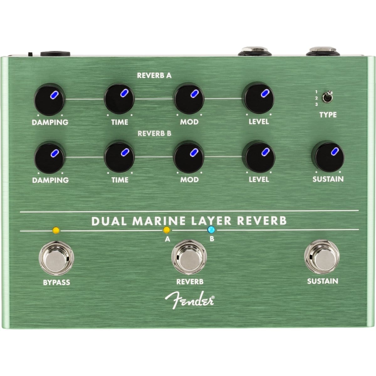 Fender Effects Fender Dual Marine Layer Reverb Guitar Effect Pedal - Byron Music