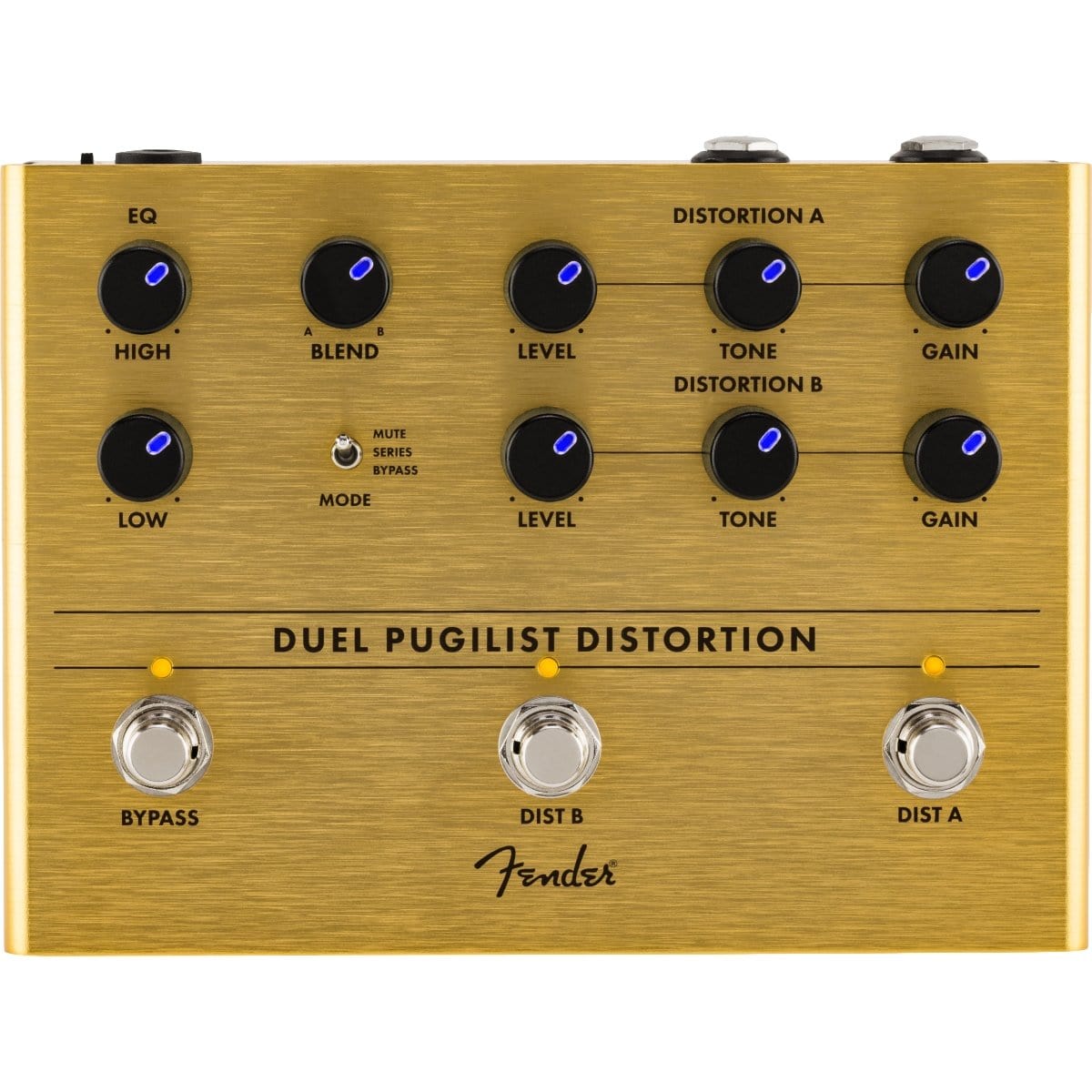 Fender Effects Fender Duel Pugilist Distortion Guitar Effect Pedal - Byron Music