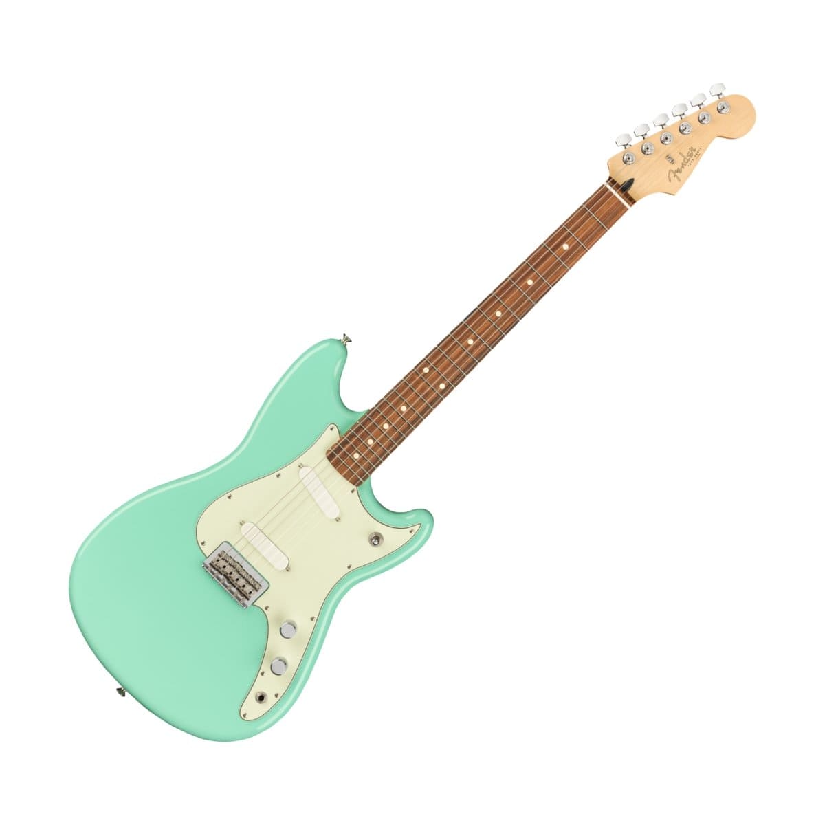 Fender Guitar Fender Player Duo Sonic Seafoam Green Electric Guitar - Byron Music