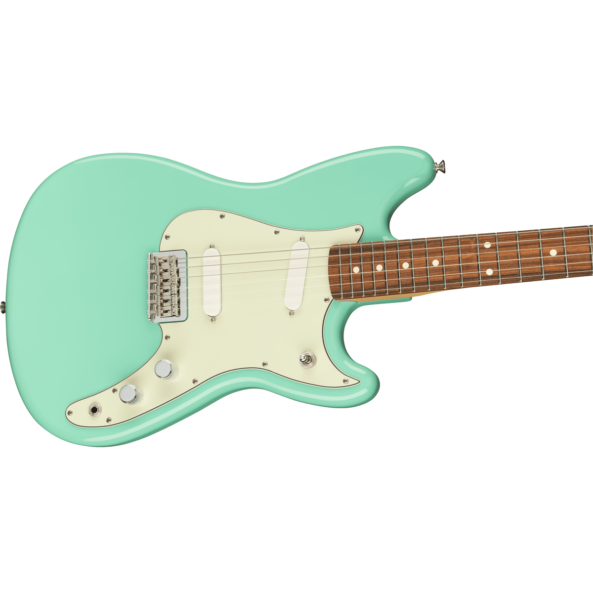 Fender Guitar Fender Player Duo Sonic Seafoam Green Electric Guitar - Byron Music