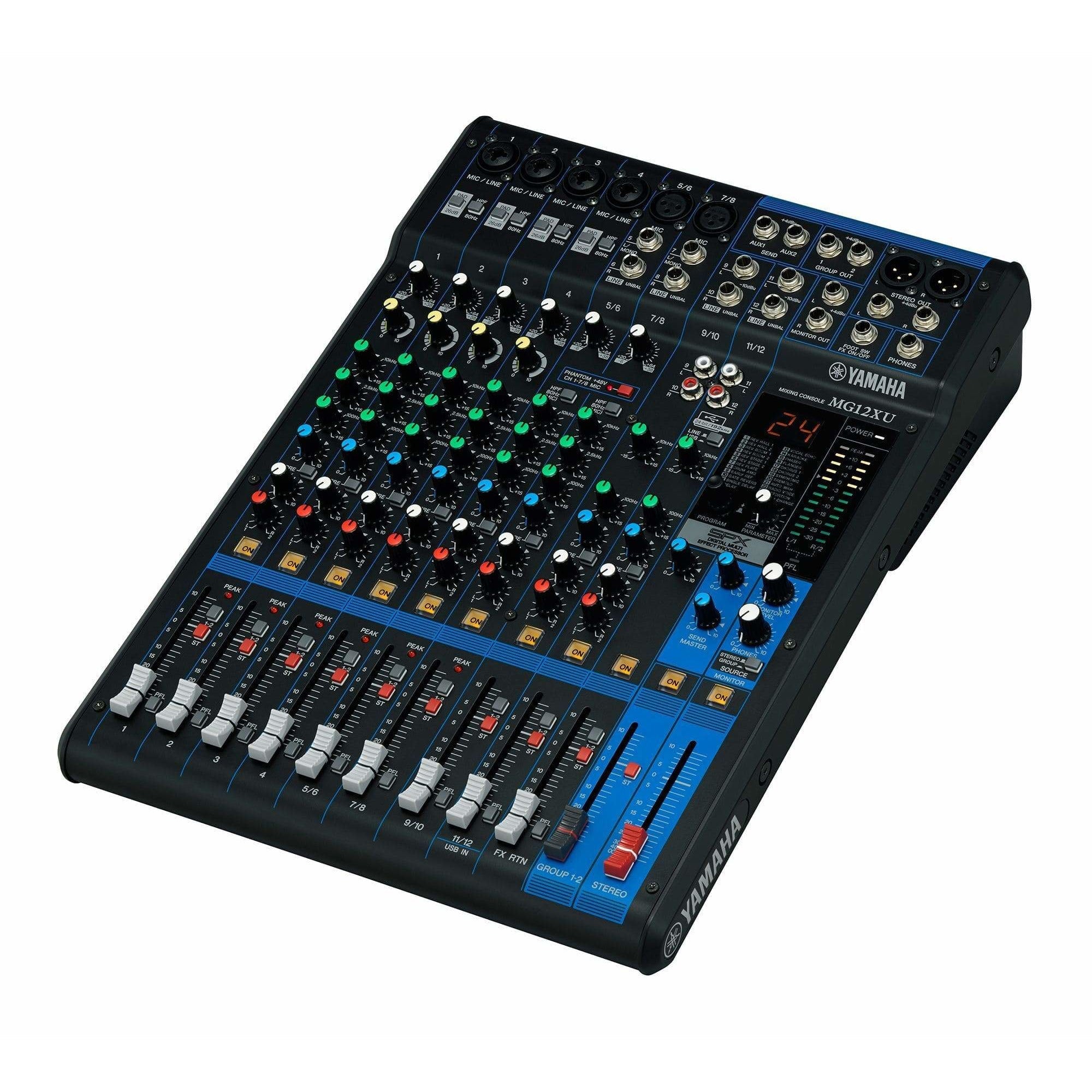 Yamaha Recording Yamaha MG12XU Mixer 12-Channel with Effects & USB - Byron Music