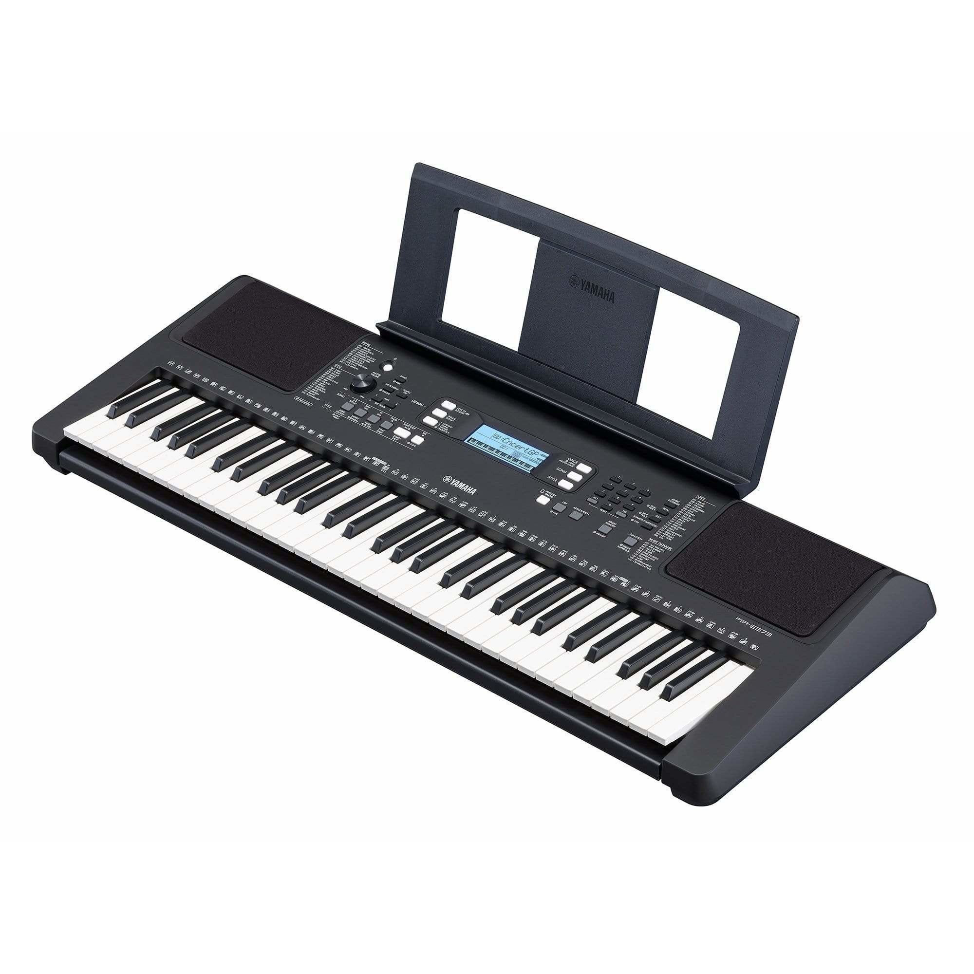 Yamaha Keys Yamaha PSR-E373 Portable Keyboard 61-Key with Free Headphones - Byron Music