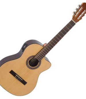 Admira Guitar 44 SIZE CLASSICALELECTRIC GTR SPR T WALNUT BS Byron Music