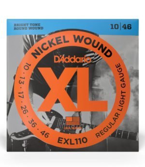 D'Addario EXL110 Electric Guitar Strings Regular Light (10-46)