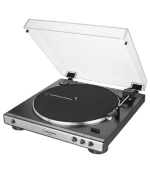 Audio Technica Recording Audio Technica Turntable Belt-Drive with USB Gun Metal AT-LP60XUSB - Byron Music