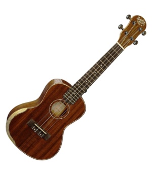 Barnes & Mullins Guitar Barnes & Mullins Concert Ukulele High Gloss Walnut BMUK5C - Byron Music