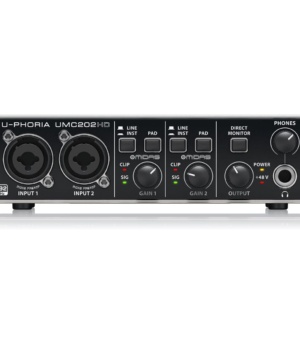 Behringer Recording BEHRINGER U-PHORIA UMC202HD INTERFACE - Byron Music