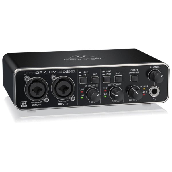 Behringer Recording Behringer U-Phoria UMC202HD USB Audio Interface - Byron Music