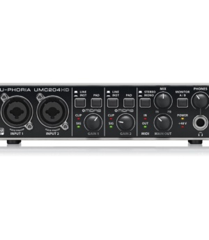 Behringer Recording Behringer U-Phoria UMC204HD USB Audio Interface - Byron Music