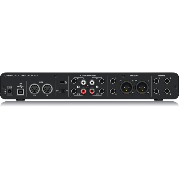 Behringer Recording Behringer U-PHORIA UMC404HD USB Audio/MIDI Interface - Byron Music