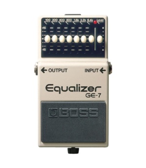 Boss Effects Boss GE-7 Graphic Equalizer 7-Band Effect Pedal - Byron Music