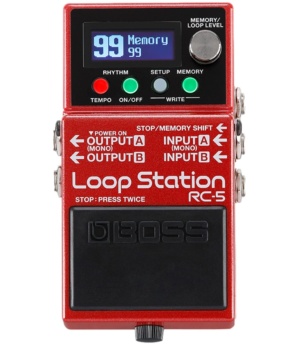 Boss Effects Boss RC-5 Loop Station Advanced Looper Pedal - Byron Music