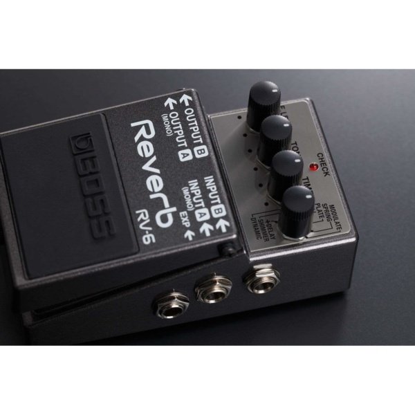 Boss Effects Boss RV 6 Reverb Effect Pedal Byron Music