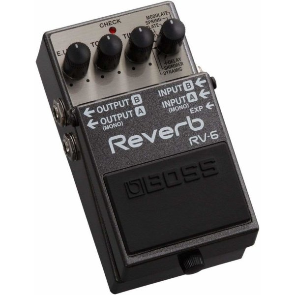 Boss Effects Boss RV 6 Reverb Effect Pedal Byron Music