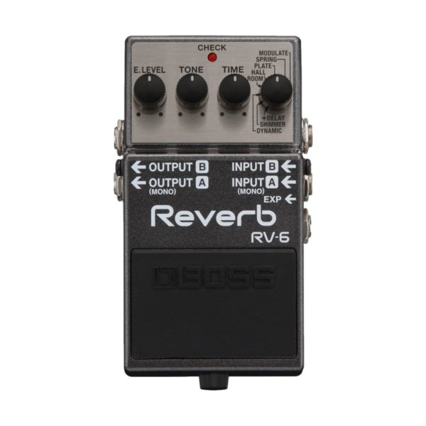 Boss Effects Boss RV 6 Reverb Effect Pedal Byron Music