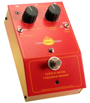 Chandler Effects Chandler Limited Little Devil Colored Boost Pedal Byron Music