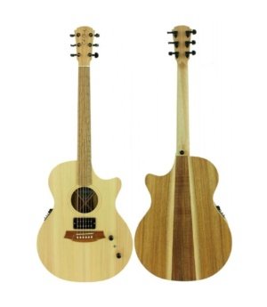 Cole Clark Guitar Cole Clark Angel 1EC Bunya Blackwood Humbucker Acoustic Guitar - Byron Music