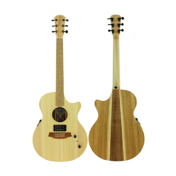 Cole Clark Guitar Cole Clark Angel 1EC Bunya Blackwood Humbucker Acoustic Guitar - Byron Music