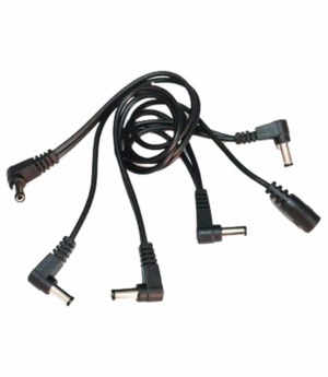 Crossfire Guitar Accessories Crossfire Daisy Chain Pedal Power Cable 5-Plug CDC-5 - Byron Music