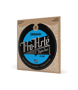 D'Addario Guitar Accessories D'Addario EJ46 Classical Guitar Strings Pro Arte Hard Tension - Byron Music