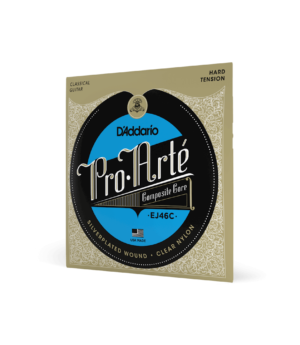 D'Addario Guitar Accessories D'Addario EJ46C Classical Guitar Strings Pro Arte Composite Hard Tension - Byron Music