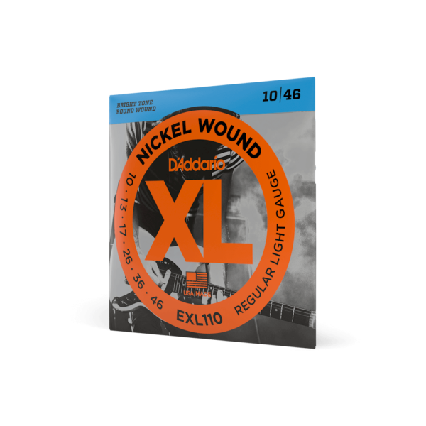 DAddario Guitar Accessories DAddario EXL110 Electric Guitar Strings Regular Light 10 46 Byron Music