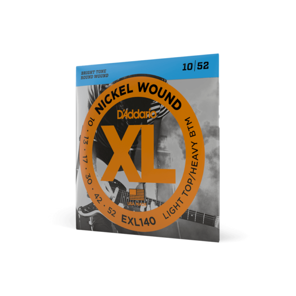 DAddario Guitar Accessories DAddario EXL140 Electric Guitar Strings Light Top Heavy Bottom 10 52 Byron Music