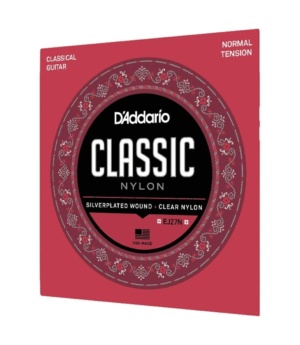 D'Addario Guitar Accessories D'Addario's EJ27N Classic Nylon Classical Guitar Strings Normal Tension EJ27N - Byron Music