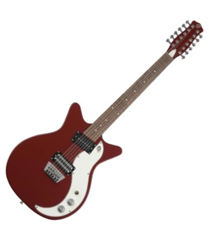 Danelectro Guitar Danelectro 59X 12 String Electric Guitar Blood Red DK59X12RD - Byron Music