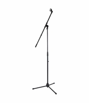 DCM PA | Lighting DCM Microphone Boom Stand Black with Mic Clip MTL05 Byron Music