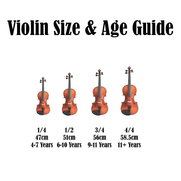 enrico34sizeviolinstudentpluswithcasebow11952260710469 Byron Music Enrico Orchestral Enrico Student Plus I Violin 34 Size Byron Music