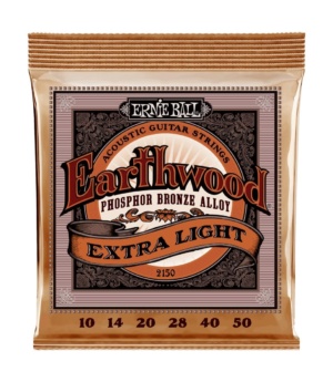 Ernie Ball Guitar Accessories Ernie Ball Acoustic Guitar Strings Phosphor Bronze 10-50 Extra Light - Byron Music