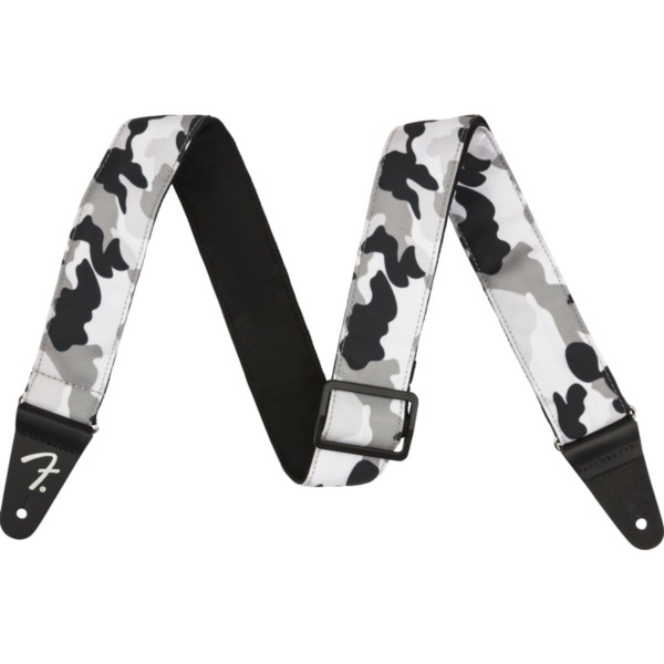 Fender Guitar Accessories Fender Camo Guitar Strap Winter 2 Inch - Byron Music