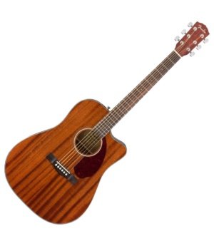 Fender Guitar Fender CD-140SCE All-Mahogany Acoustic/Electric Guitar with Case - Byron Music