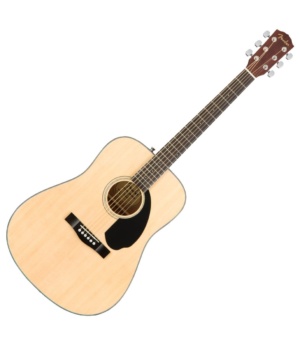 Fender Guitar Fender CD-60S Acoustic Guitar Dreadnought Natural - Byron Music