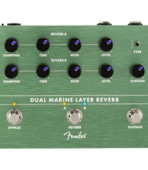 Fender Effects Fender Dual Marine Layer Reverb Guitar Effect Pedal - Byron Music