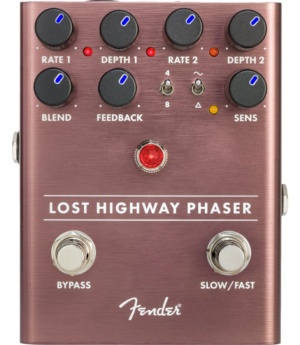 Fender Effects Fender Lost Highway Phaser Guitar Effect Pedal - Byron Music